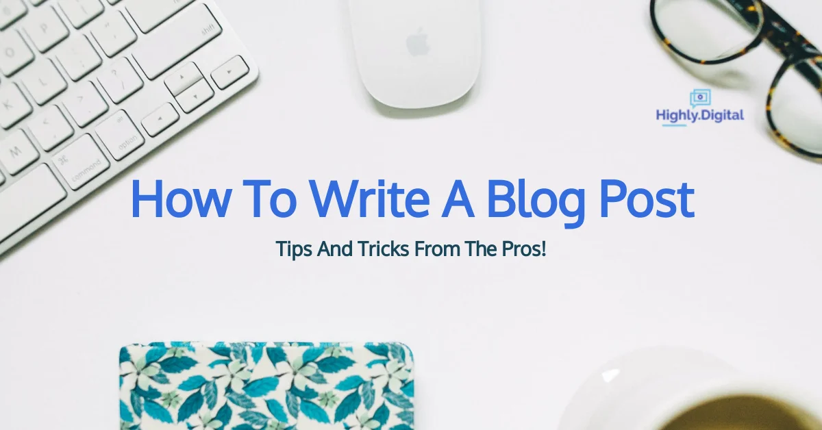 How to structure a blog post